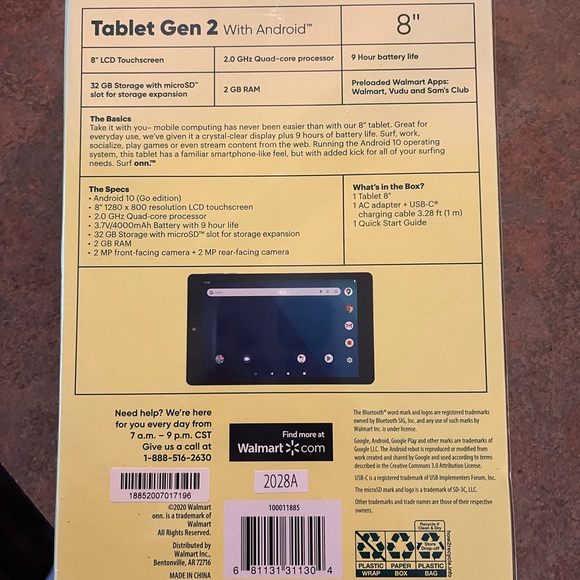 onn. Tablets & Accessories Sure Onn 8 Tablet Poshmark